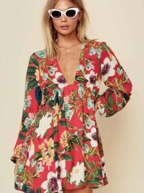 Show Me Your Mumu Dakota Dress in Tea Garden Size Small